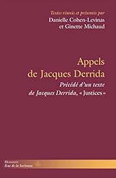 Appels de Jacques Derrida