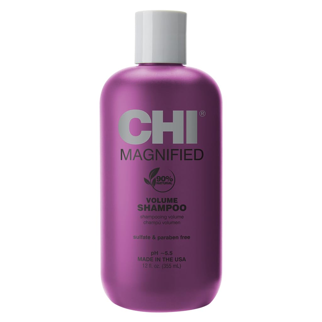 CHI Magnified Volume Luxury Shampoo | Gentle Shampoo for Volumizing Hydrating Fine, Thin and Limp Hair | Natural Ingredients, Sulfate Free Product, 355 ml — image 1