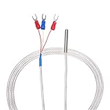 uxcell PT100 RTD Temperature Sensor Probe 3 Wires