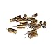 9mm Bullet Casing Thumb Tack Push Pin Box of 20 Hunter Shooter Marksman Gun Enthusiasts Must Have
