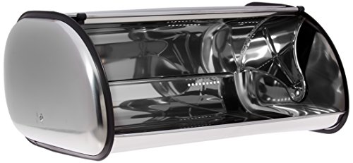 Home-it Stainless Steel Bread Box for kitchen, bread bin, bread storage Bread holder 16.5x10x8 - Image 3