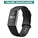 CAVN 9-Pack Compatible Fitbit Charge 3 Screen Protector, Full Coverage Screen Cover Saver Protection Film Protector Compatible Fitbit Charge 3 / SE Smartwatch [Ultra Clear/Anti-Bubble]