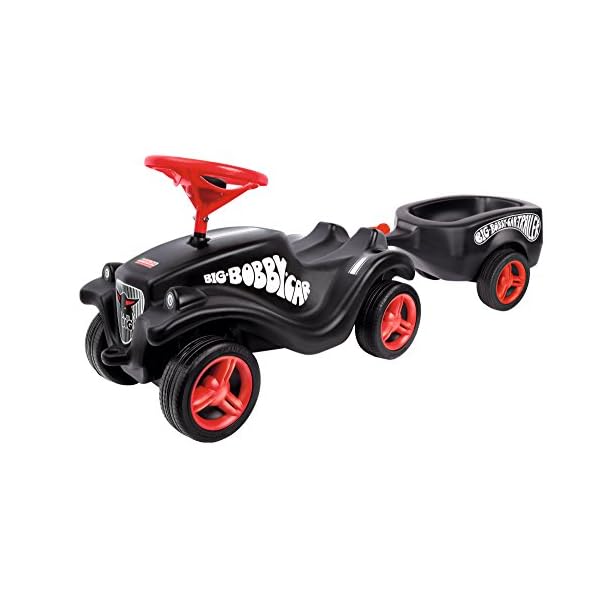 BIG Spielwarenfabrik Big 800056102 - Fulda-Bobby-Car-Classic & 800056274 - Bobby Car Trailer Fulda, schwarz – Bild 8