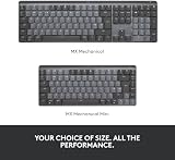 Logitech MX Mechanical Mini Wireless Keyboard QWERTY UK Grey view 11