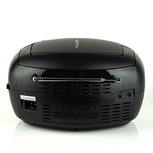 5 Tyler+Portable+Stereo+TAU101+BL+Headphone