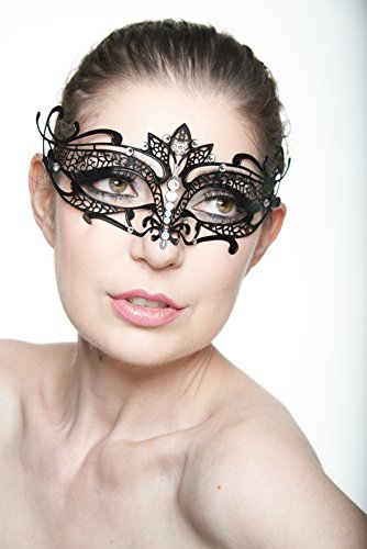 Kayso Inc K2004 Elegant Laser Cut Tiara Masquerade Mask