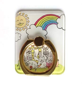Amazon スマホリング かわいい おしゃれ バンカーリング ホールド