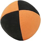 Cascade Juggling 3 x Suede 110g Balls with Bag Orange/Black Set view 3