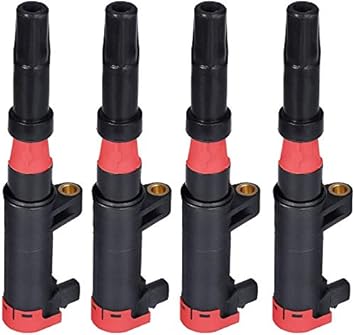 Amazon Com 4 Pack Pencil Ignition Coil Set For Renault Clio Megane Grand Scenic Car Accessories1 4 1 6 1 8 2 0 4 Automotive