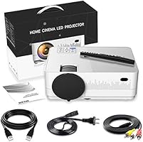 Dough.Q Mini Proyector 3D Full HD Pico Proyector, proyector ...