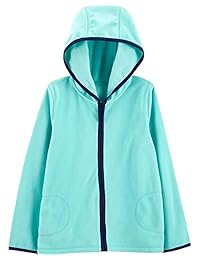 Sudadera con capucha y cremallera Fleece para niña de Carter