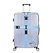 BlueCosto Blue Cross Luggage Straps for Suitcases Travel Belt Suitcase Strap