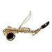 Treasure Gurus Miniature Saxophone Realistic Musical Instrument Ornament