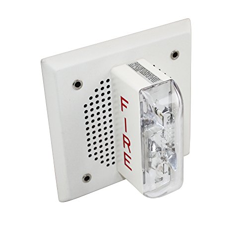 Wheelock Et-1070-Ms-24-Vfw White 24Vdc Wall Fire Alarm Speaker Strobe