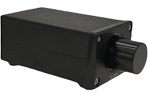 SOLUPEAK Stereo RCA Analog Signal Volume Controller HiFi Audio Line Volume Control attenuator for Home Audio