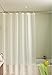 Eforgift 36 inch by 72 inch Eco-Friendly PEVA Shower Curtain Liner Waterproof Bath Curtain/Liner with Rustproof Metal Holes, Washable, White