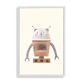 signwin Framed Canvas Wall Art Cartoon Children