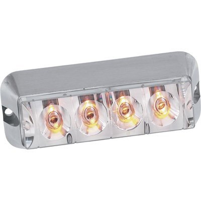 Custer Products 4-LED Strobe Light - Amber, Model# STRL4A
