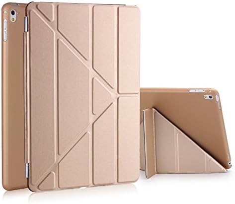 Septven iPad 9.7 Inch Case - Ultra Slim Origami Smart Cover - Champagne Gold (Compatible with iPad 9.7 inch)
