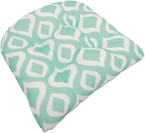 Arlee 19-63604TEA Javana Printed Chair Pad, Single