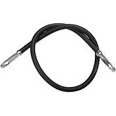 Sierra International BC88533 Battery Cable With Terminals - 2' Black, 4 Gauge