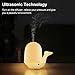 Cadrim Cute Diffuser, Aromatherapy Essential Oil Diffuser Ultrasonic Water Vaporizer Cool Mist Humidifier with 9 Colors Waterless Auto-Off No Noise for Baby Kids Bedroom Living Room (180ml)
