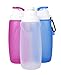 Bilik Kids 12 Ounce Collapsible Foldable Silicone Sports Water Bottle Camping Canteens