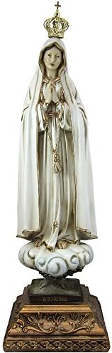 21" Our Lady Of Fatima Virgin Mary Religious Statue Made in Portugal #659