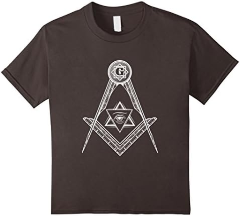 Kids Freemasons Illuminati New World Order Symbol Logo T-Shirt 6 Asphalt
