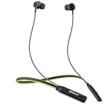 DolTech Bluetooth Headphones Hi-Fi Stereo Wireless Headphones Magnetic Earbuds Ultra Flexible Lightweight Neckband Sports Sweatproof With Mic In Ear Earphones Music Time Up To 13 Hours (Green)
