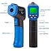 HOLDPEAK 981C Digital Laser Infrared Thermometer Non Contact, IR Heat Temperature Gun Instant-Read -58 to 1022℉ (-50 to 550℃) for Cooking, Grill, Pizza Oven, Griddle, Engine, HVAC, Not for Human