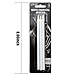 3 Pcs White Charcoal Pencils, Art Drawing Pencils Set - Medium, Sketching Pencils for Dark or Tinted Paper