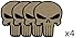 Nomad Typhon Flat Dark Earth Raid White Punisher Sticker Decal (Flat Dark Earth 1.5