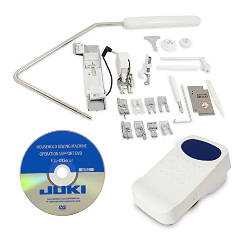 Juki HZLDX7 Sewing Machine with 287 Stitch Patterns and 4 Fonts