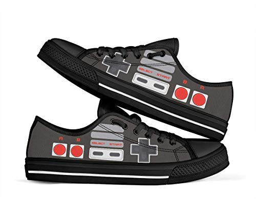 nes controller low top shoes