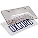 Motorup America Auto License Plate Frame Cover - Fits Select Vehicles Car Truck Van SUV, Chrome