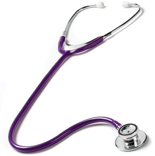 Purple Lightweight Dual Head Medical Stethoscope