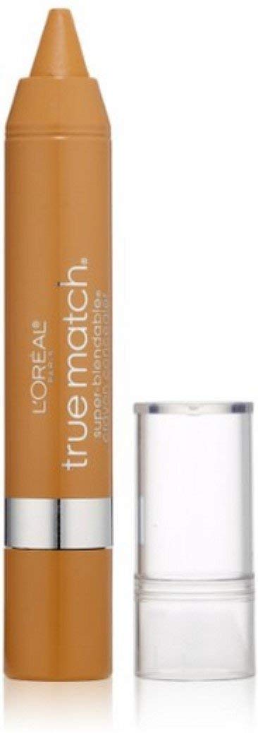 L'Oreal Paris True Match Super-Blendable Crayon Concealer, Medium/Deep Warm 0.10 oz (Pack of 2)