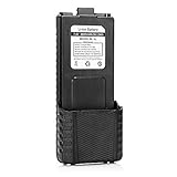Baofeng BL-5L 3800mAh Extended Battery Compatible with UV-5R RD-5R UV-5RTP UV-5R Plus, Original Pack, Black