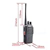 Nestling-2PCS-400-470-MHz-BaoFeng-Walkie-Talkie-Two-Way-Radio-Rechargeable-Long-Range-Headset-Headphone-Built-in-LED-Torch-BF-888spack-of-2