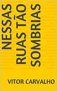 Livro Nessas ruas tão sombrias