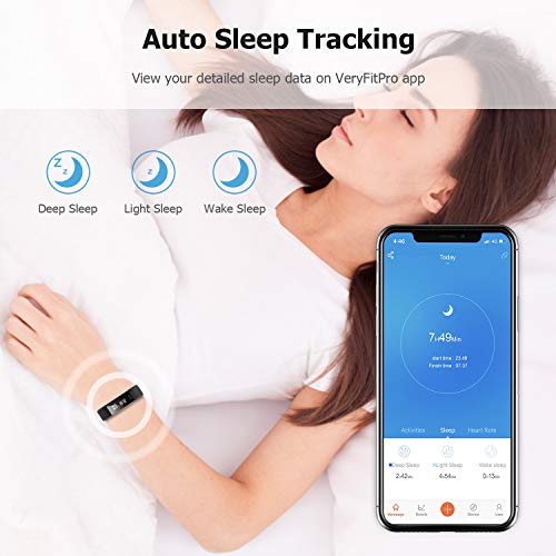 Letsfit Fitness Tracker HR, Activity Tracker Watch with Heart Rate