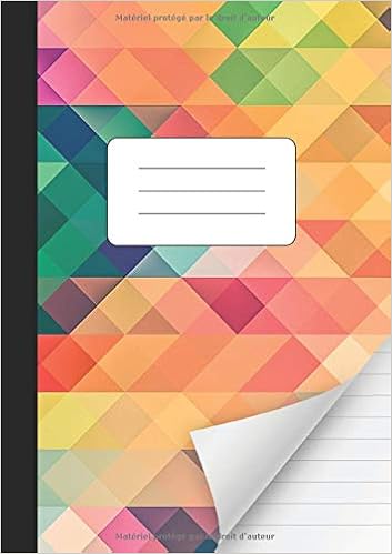 Cahier Scolaire Ligne 110p Din Cahier D Ecole Pour La Rentree French Edition Tragoudi S Amazon Com Books