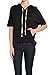 Themogan Women'S Dolman Short Sleeve Hooded Pullover Top