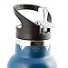 Desert Ice Stainless Steel Insulated Sports Water Bottle - 20oz - Two LIDS - BPA Free, Straw Lid & Screw Top Included