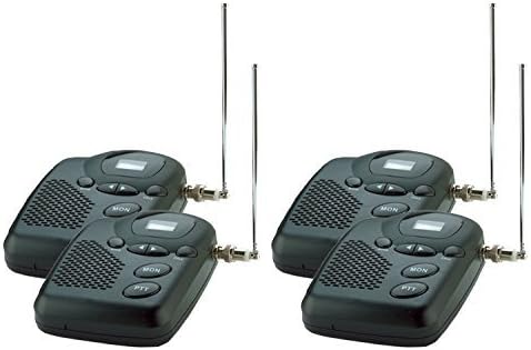 Wireless Intercom System- MURS Long Range up to 4 Miles. Four Room Set. by Dakota Wireless