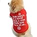 Pet Shirt,Haoricu Winter Christmas Dog Cotton Costume Small Dog Cat Pet Clothing Puppy T Shirt Apparel Warm Pullover High-grade Embroidered (S, Red)