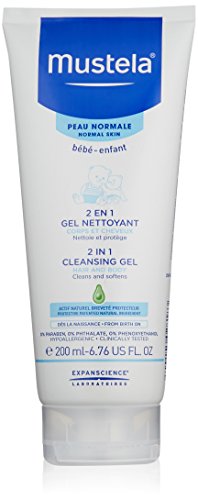 Mustela 2-in-1 Cleansing Gel for Hair and Body, 6.7 oz