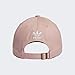 adidas Originals Women's Relaxed Fit Adjustable Strapback Cap, Pink Spirit, One Size