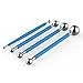 DIY Cake tools, AmyTalk 4Pcs Metal Ball Baking Fondant Cake Tools Stainless Steel 8 Head Pen for Sugar Flower